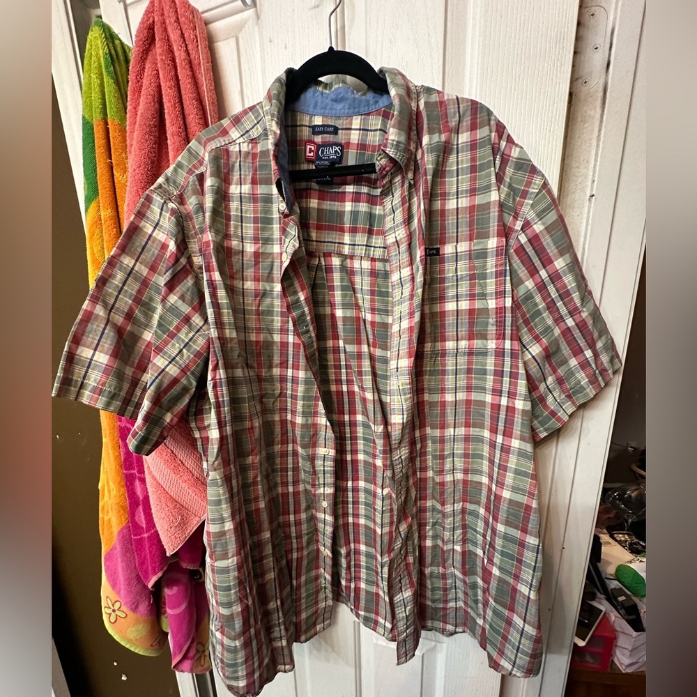 Men’s 3XLT button down shirt